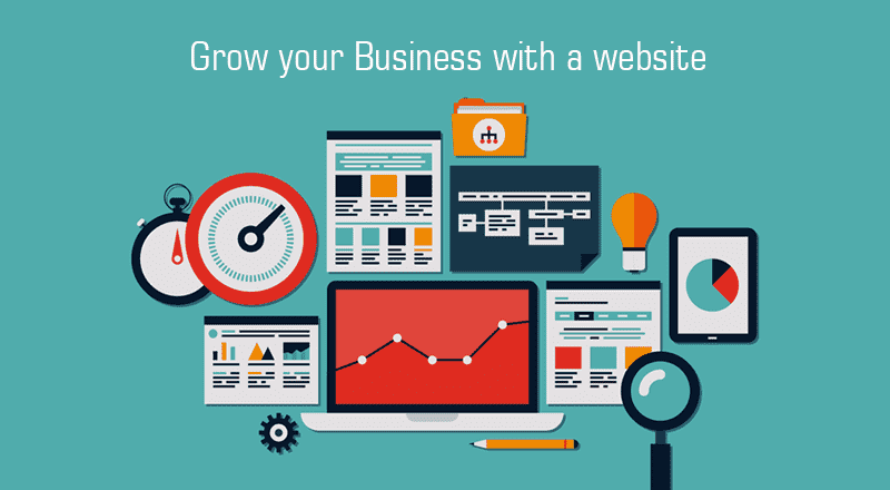 Grow your business with a website